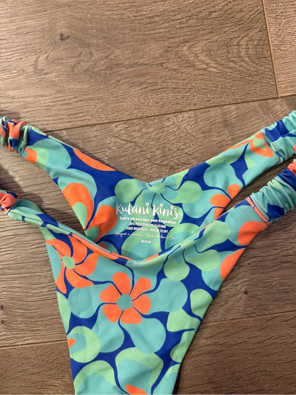Kulani Kinis Swim Bottoms - Serene Marine